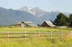Kalispell: mountains, Ranch, farm