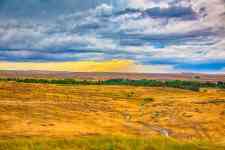 Kalispell: sky, farm, Landscape